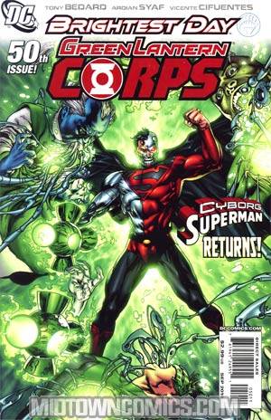 Green Lantern Corps Vol 2 #50 Cover A Regular Ardian Syaf Cover (Brightest Day Tie-In)