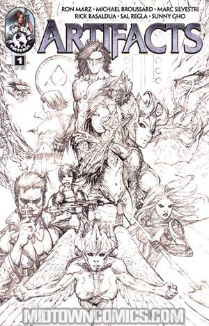 Artifacts #1 Cvr D Incentive Top Cow Jam Sketch Cover