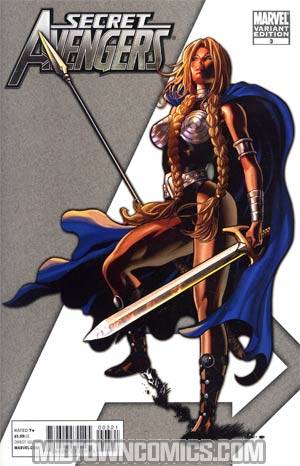 Secret Avengers #3 Incentive Mike Deodato Jr Variant Cover