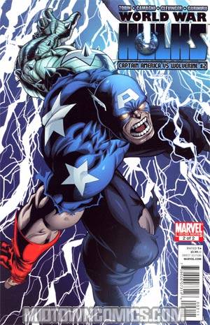 World War Hulks Wolverine vs Captain America #2