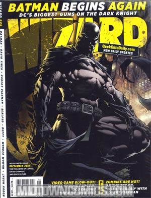 Wizard Comics Magazine #229 Finch Batman Cvr