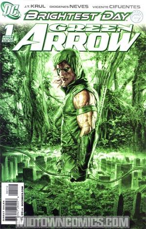 Green Arrow Vol 5 #1 2nd Ptg (Brightest Day Tie-In)