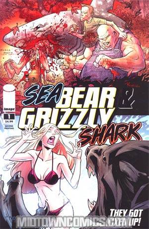 Sea Bear & Grizzly Shark #1 Cover B 2nd Ptg