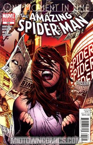 Amazing Spider-Man Vol 2 #639 Cover B Incentive Joe Quesada Variant Cover