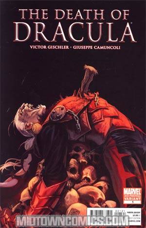 Death Of Dracula #1 2nd Ptg Variant Cover (Heroic Age Tie-In)