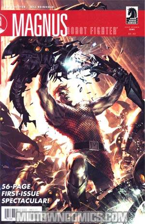 Magnus Robot Fighter Vol 3 #1 Cover A Regular Raymond Swanland Cover