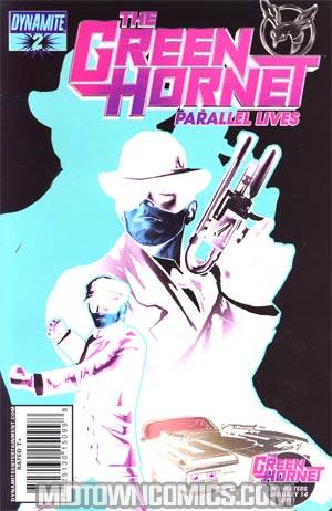 Green Hornet Parallel Lives #2 Cover B Incentive Paul Renaud Negative Cover