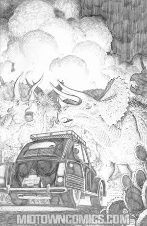 Jurassic Park Redemption #2 Incentive Art Adams Virgin Sketch Cover