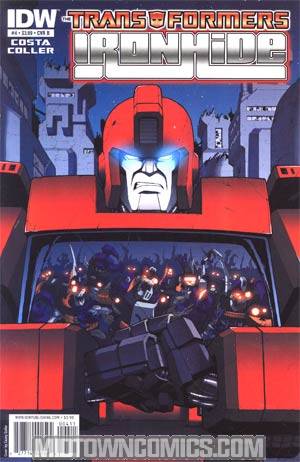 Transformers Ironhide #4 Regular Cover B