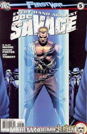 Doc Savage Vol 4 #5 Incentive John Cassaday Variant Cover