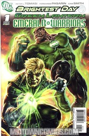 Green Lantern Emerald Warriors #1 Cover B Incentive Lee Bermejo Variant Cover (Brightest Day Tie-In)