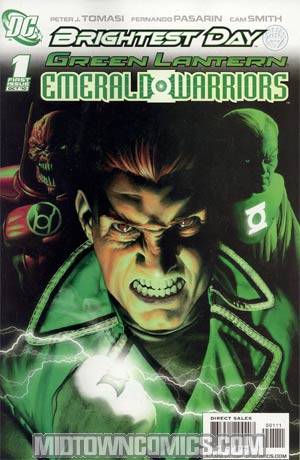 Green Lantern Emerald Warriors #1 Cover A Regular Rodolfo Migliari Cover (Brightest Day Tie-In)