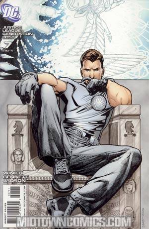 Justice League Generation Lost #7 Cover B Incentive White Lantern Variant Cover (Brightest Day Tie-In)