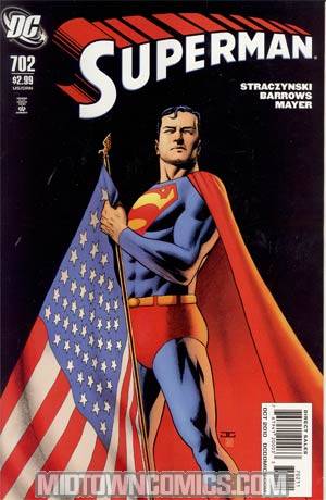 Superman Vol 3 #702 Regular John Cassaday Cover