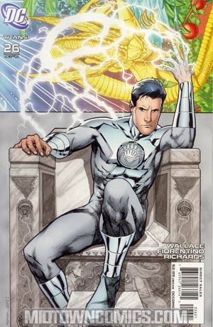 Titans Vol 2 #26 Cover B Incentive White Lantern Variant Cover (Brightest Day Tie-In)