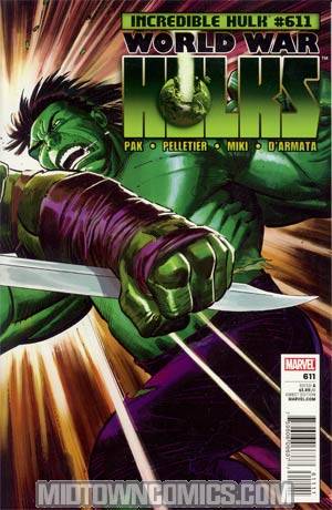 Incredible Hulk Vol 3 #611 Regular John Romita Jr Cover (World War Hulks Tie-In)