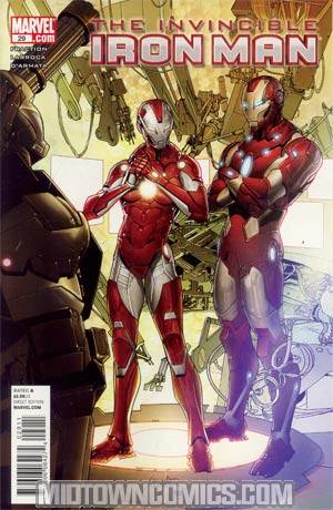 Invincible Iron Man #29 Cover A Regular Salvador Larroca Cover