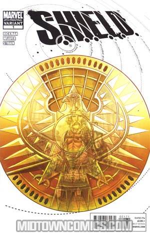 S.H.I.E.L.D. Vol 2 #1 4th Ptg Dustin Weaver Variant Cover