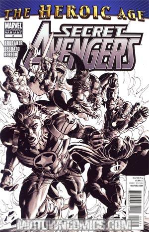 Secret Avengers #2 2nd Ptg Mike Deodato Jr Variant Cover (Heroic Age Tie-In)