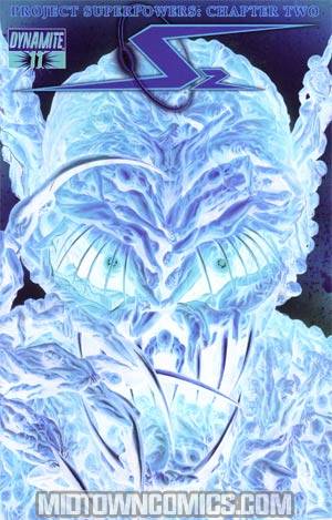 Project Superpowers Chapter 2 #11 Cover C Incentive Alex Ross Negative Art Cover