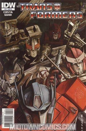 Transformers Vol 2 #10 Cover B Incentive Charles Paul Wilson III Variant Cover