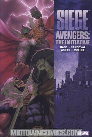 Siege Avengers The Initiative HC