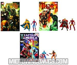 Marvel Comic Action Figure 2-Pack Assortment Case 201005