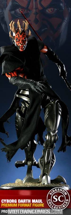 Cyborg Darth Maul Premium Format Figure