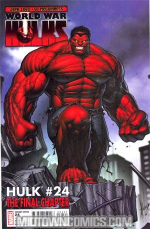 Hulk Vol 2 #24 Incentive Dale Keown Variant Cover (World War Hulks Tie-In)