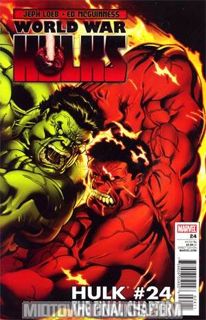 Hulk Vol 2 #24 Regular Ed McGuinness Cover (World War Hulks Tie-In)