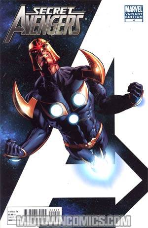Secret Avengers #4 Incentive Mike Deodato Jr Hero Variant Cover