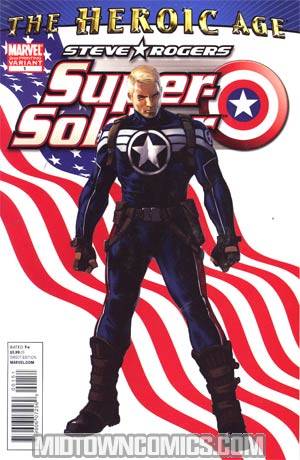 Steve Rogers Super-Soldier #1 2nd Ptg Marko Djurdjevic Variant Cover