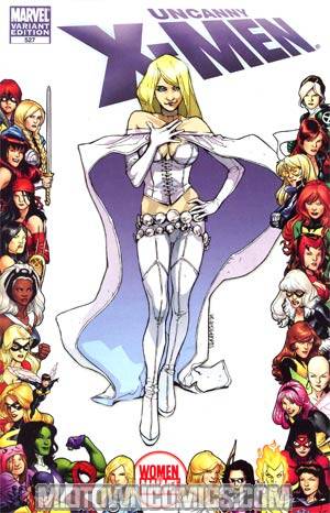 Uncanny X-Men #527 Cover B Incentive Women Of Marvel Frame Variant Cover