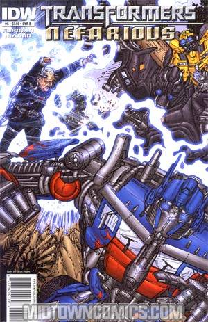 Transformers Nefarious #6 Cover B