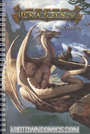 Dragons By Ciruelo 2011 6x9 Inch Weekly Engagement Planner