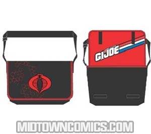 GI Joe Red Cobra Logo Black Messenger