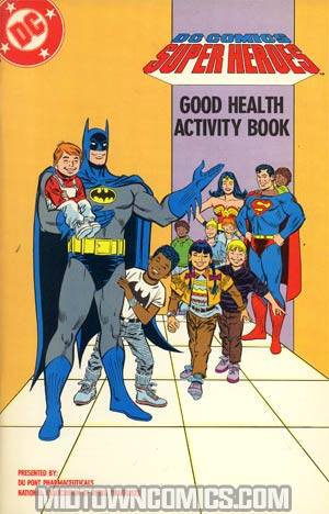 DC Comics Super Heroes Good Health Activity Book