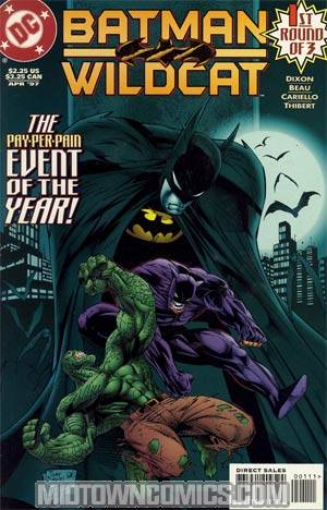 Batman Wildcat Mini-Series Complete 3-Issue Set