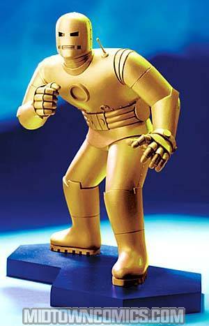 Iron Man Gold Armor Silver Age Statue By Bowen