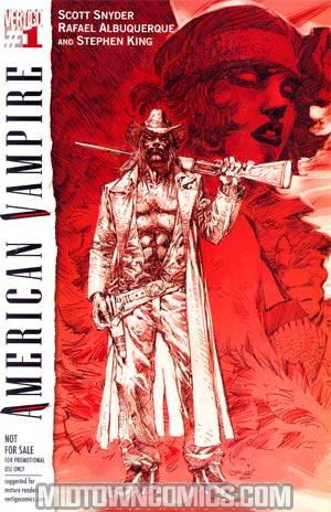 American Vampire #1 Cover B RRP Jim Lee Red Variant Cover 