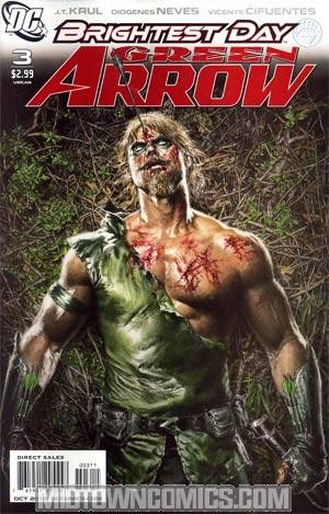 Green Arrow Vol 5 #3 Regular Mauro Cascioli Cover (Brightest Day Tie-In)