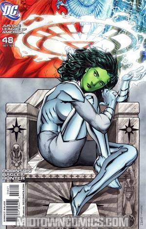 Justice League Of America Vol 2 #48 Incentive White Lantern Variant Cover (Brightest Day Tie-In)(Dark Things Part 5)
