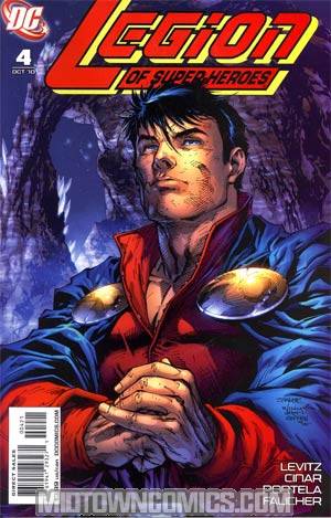 Legion Of Super-Heroes Vol 6 #4 Incentive Jim Lee Variant Cover
