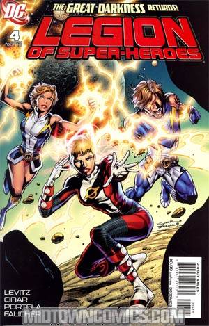 Legion Of Super-Heroes Vol 6 #4 Regular Yildiray Cinar Cover