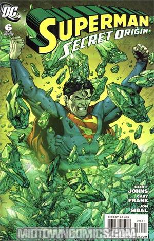 Superman Secret Origin #6 Cover B Incentive Gary Frank Variant Cover