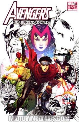 Avengers Childrens Crusade #1 Cover F MRRC Jimmy Cheung Part Color Cover