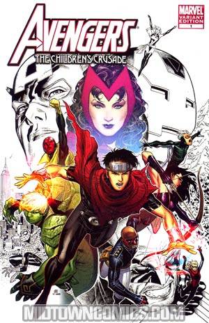 Avengers Childrens Crusade #1 Cover F MRRC Jimmy Cheung Part Color Cover