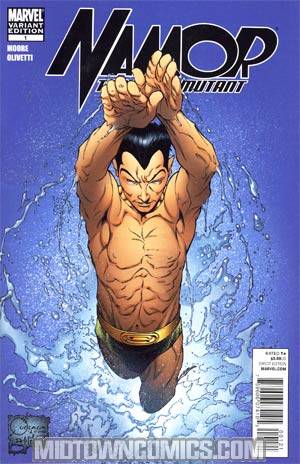 Namor The First Mutant #1 Cover C Incentive Joe Quesada Variant Cover (X-Men Curse Of The Mutants Tie-In)