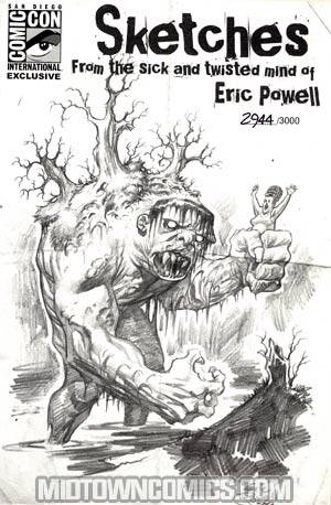 Eric Powell SDCC 2008 Sketchbook Regular Edition