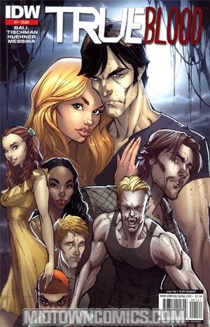 True Blood #1 Cover G 2nd Ptg